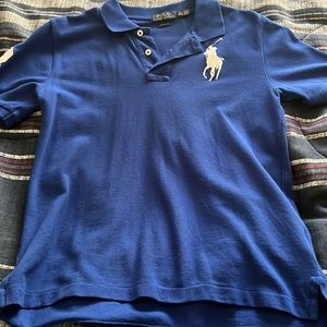 Classic Fit Big Pony Mesh Polo Ralph Lauren Shirt